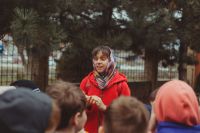 Ребята из 4В класса 86-й школы на экскурсии по нашему приходу