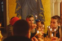 Ребята из 4В класса 86-й школы на экскурсии по нашему приходу