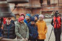 Ребята из 4В класса 86-й школы на экскурсии по нашему приходу