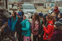 Больше всего школьникам 4-х классов «В» и «Г» 87-й школы на экскурсии понравились уроки колокольного звона