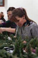 Мастер-класс по созданию венцов из хвои