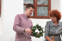 Мастер-класс по созданию венцов из хвои