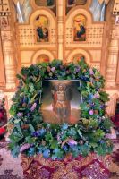 Украшение к престольному празднику Иоанна Воина