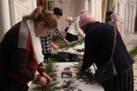 Благоукрашение храмов к Рождеству Христову