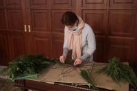 Благоукрашение храмов к Рождеству Христову