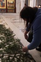 Благоукрашение храмов к Рождеству Христову