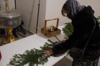 Благоукрашение храмов к Рождеству Христову
