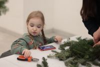 Мастер-класс по созданию Рождественского венка