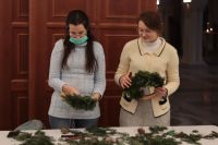 Мастер-класс по созданию Рождественского венка