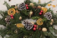 Мастер-класс по созданию Рождественского венка