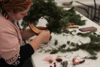 Мастер-класс по созданию Рождественского венка