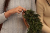 Мастер-класс по созданию Рождественского венка