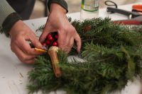 Мастер-класс по созданию Рождественского венка