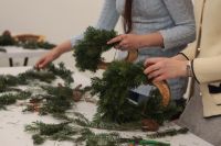 Мастер-класс по созданию Рождественского венка
