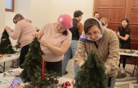Мастер-класс по созданию Рождественских ёлок