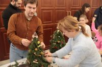 Мастер-класс по созданию Рождественских ёлок