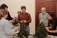 Мастер-класс по созданию Рождественских ёлок