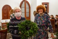 Рождественские венки из хвои