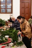 Рождественские венки из хвои