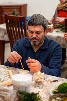 Рождественские венки из хвои