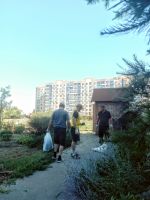 Субботник в Георгиевском саду