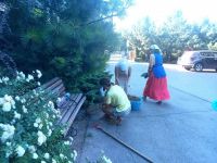 Субботник в Георгиевском саду