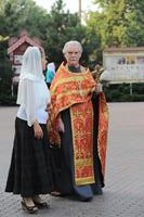 На приходе Святого Георгия Победоносца отметили 10-й престольный праздник малого храма Иоанна Воина.