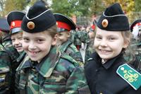 Молебен в кадетском корпусе