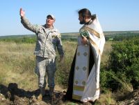 Вахта памяти, село Рясное Ростовской области