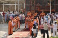 Престольный праздник в честь святого Георгия Победоносца 6 мая 2012 года