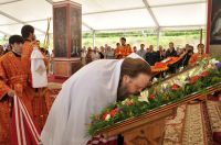 Престольный праздник в честь святого Георгия Победоносца 6 мая 2012 года