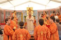 Престольный праздник в честь святого Георгия Победоносца 6 мая 2012 года