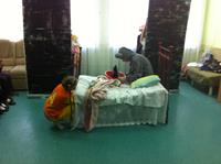 Выступление в больнице Выступление в больнице