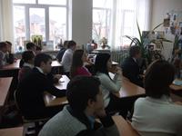 Беседа со старшеклассниками