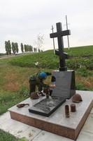 Освящение памятников