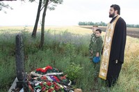 Освящение памятников