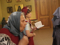 Совместная молитва сестер милосердия