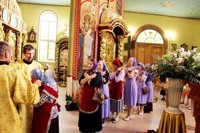 Совместная молитва сестер милосердия