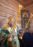 Освящение храма Сергия Радонежского Освящение храма Сергия Радонежского