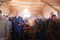 Освящение храма Сергия Радонежского Освящение храма Сергия Радонежского