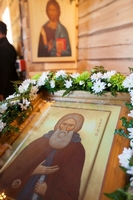 Освящение храма Сергия Радонежского Освящение храма Сергия Радонежского