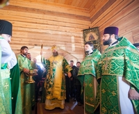 Освящение храма Сергия Радонежского Освящение храма Сергия Радонежского