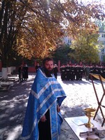 Молебен в кадетском корпусе