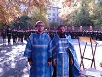Молебен в кадетском корпусе