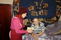 Сестры милосердия посетили семьи инвалидов