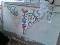 Мозаичная икона Богородицы Мозаичная икона Богородицы