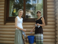 Генеральная уборка перед престольным праздником