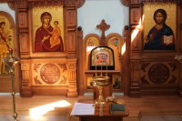 Молебен о здравии в молебной комнате Областной клинической больницы