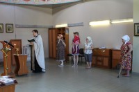 Молебен о здравии в молебной комнате Областной клинической больницы