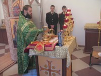 Литургия в домовом храме Второго Донского Императора Николая II Кадетского корпуса